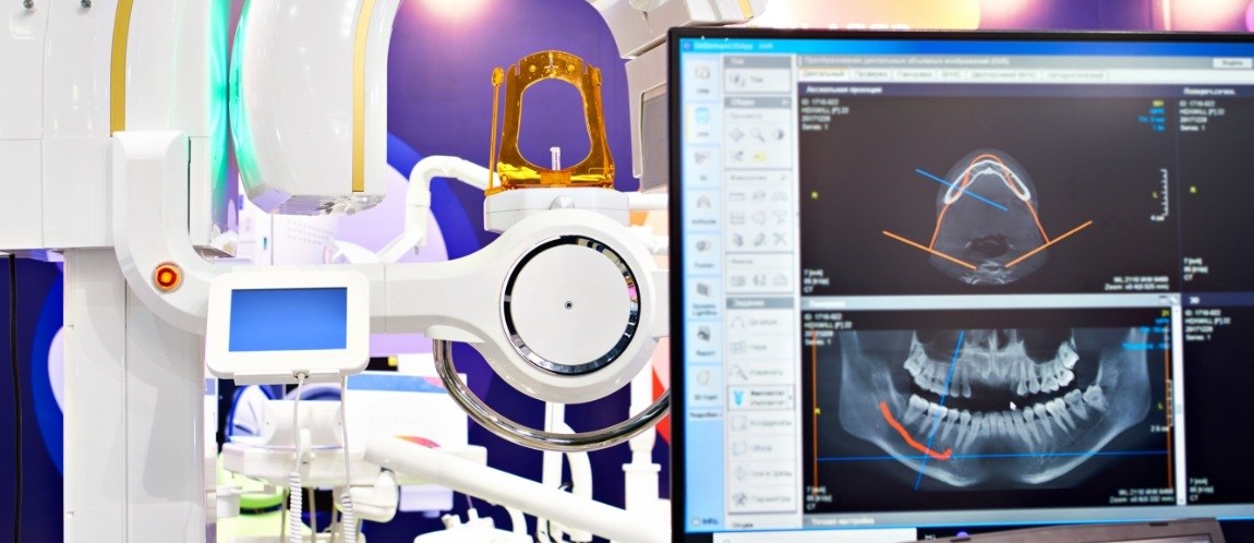 Computer system showing dental implant surgical guides