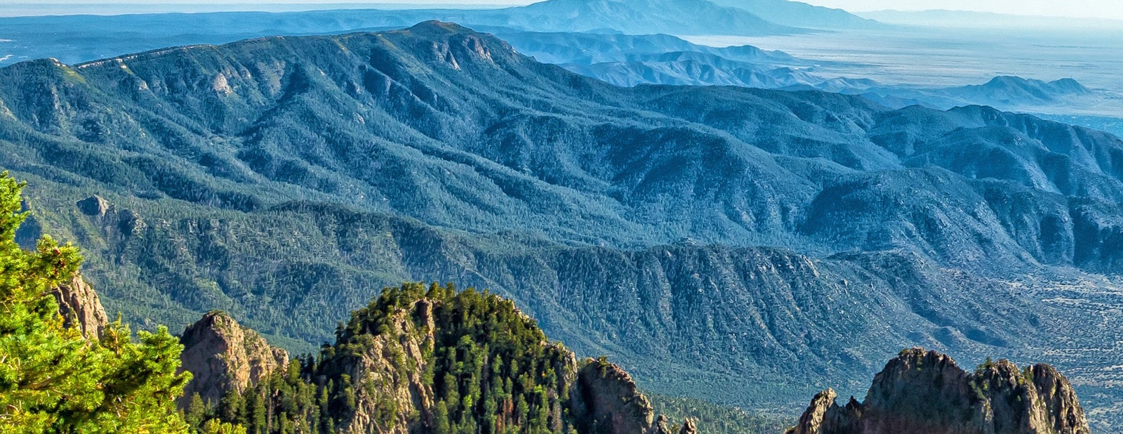 View of mountains