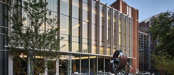 Outside view of University of Pennsylvania